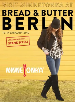 Bild: Bread & Butter 2013: MINNETONKA als Top Brand erneut auf der B&B