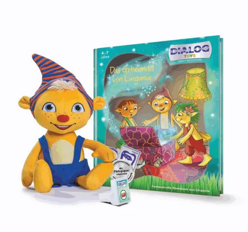 Bild: DIALOG TOYS feiert mit Hightech-Produkt zum Kuscheln Premiere auf der Frankfurter Buchmesse 2016