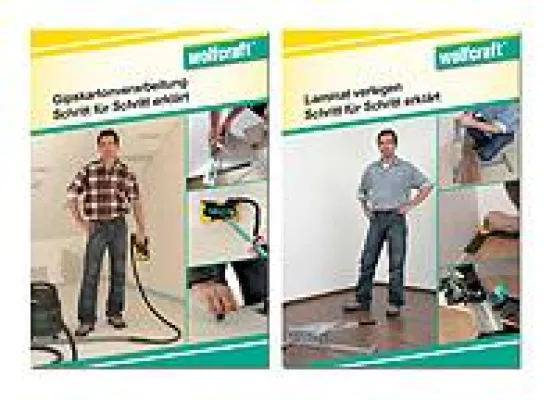 Zwei neue Heimwerker-Fibeln von wolfcraft Bild: Zwei neue Heimwerker-Fibeln von wolfcraft