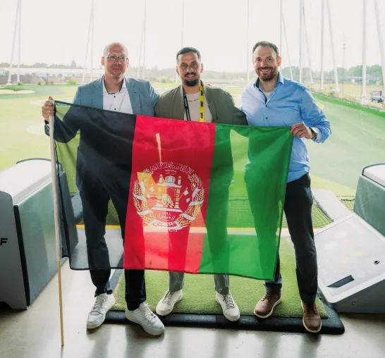 Bild: Gründung Afghanische Fußball Kleinfeld-Nationalmannschaft 
