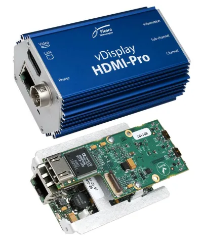 Bild: vDisplay™ IP-Engines - Vernetzte Videoverbindungen in Echtzeit.