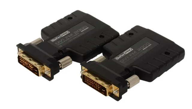 Bild: Neue DVI-Extender von Gefen für Signalverlängerungen über Glasfaserleitungen ab jetzt in Deutschland erhältlich