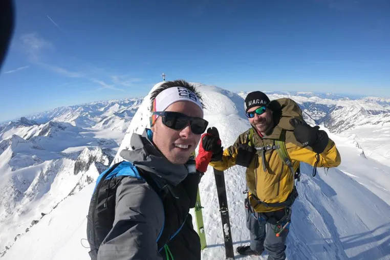 Bild: DIE BEIDEN AKTIVSTEN BERGSPORT-YOUTUBER IM ALPENRAUM STARTEN GEMEINSAM DURCH