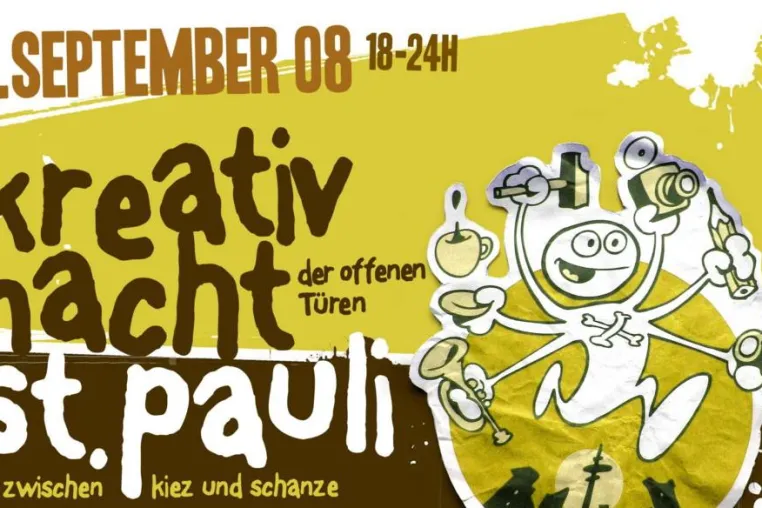 Kreativnacht St. Pauli am 5. September von 18 Uhr bis Mitternacht Bild: Kreativnacht St. Pauli am 5. September von 18 Uhr bis Mitternacht