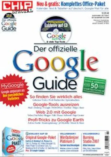 CHIP Special: Der offizielle Google-Guide - Googles neues Online-Office schreckt Microsoft auf Bild: CHIP Special: Der offizielle Google-Guide - Googles neues Online-Office schreckt Microsoft auf