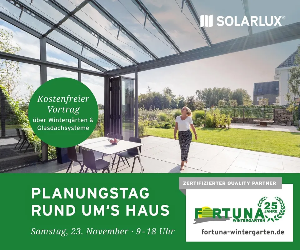 Fortuna Wintergarten - Der Marktführer im Rheinland