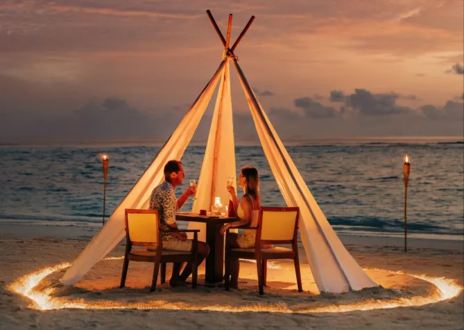 Bild: Perfekt für nachhaltige "Soulmates" der Valentinstag 2025 im Nova Maldives im Süd Ari Atoll