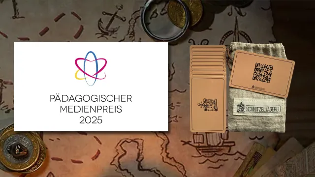 Bild: Pädagogischer Medienpreis 2025 für Schnitzeljagd-App „Schnitzeljägerei“