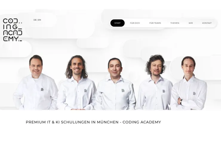 Coding Academy München - neue Räumlichkeiten - mehr IT & KI Kurse Bild: Coding Academy München - neue Räumlichkeiten - mehr IT & KI Kurse