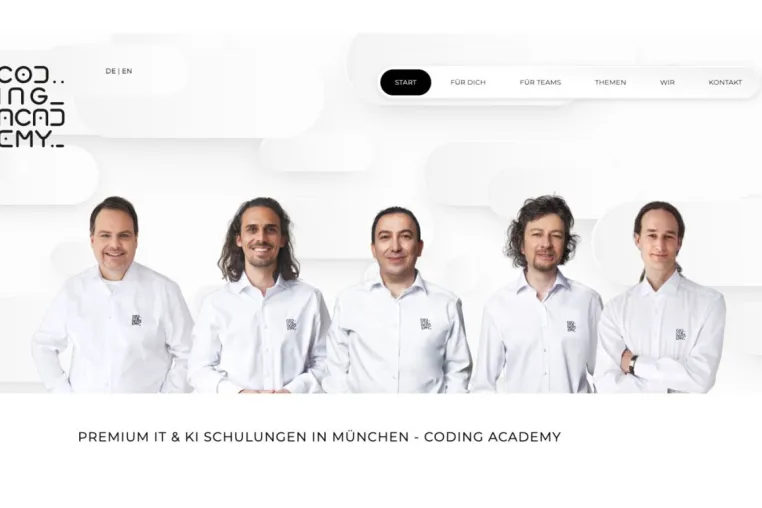 Coding Academy München - neue Räumlichkeiten - mehr IT & KI Kurse Bild: Coding Academy München - neue Räumlichkeiten - mehr IT & KI Kurse