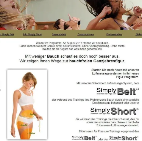 Bild: Bauchspeck weg dank Massagen?