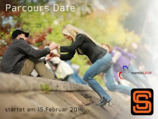 Bild: Das PARCOURS DATE: lerne den richtigen Partner durch gemeinsame Herausforderungen kennen