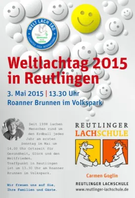 Bild: Weltlachtag und Lachen unter freiem Himmel