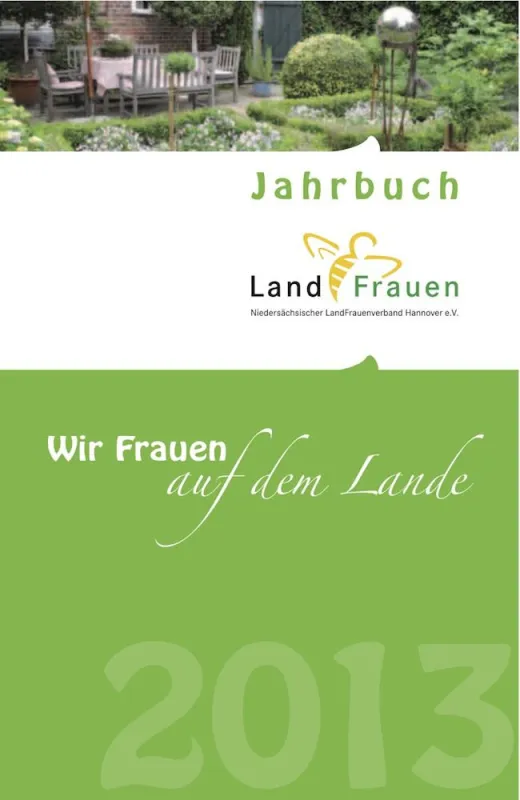 Die Titelseite des Jahrbuchs 2013