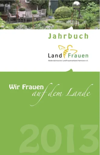Bild: Das neue LandFrauen-Jahrbuch 2013 ist da