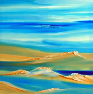 Bild: art place berlin zeigt ab 20. Juni 2014: „Sands of Time“ – Gemälde von David Snider (USA)