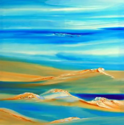 Bild: art place berlin zeigt ab 20. Juni 2014: „Sands of Time“ – Gemälde von David Snider (USA)