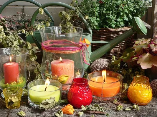 Bild: Leuchtend schöne Kerzentrends für Herbst 2014