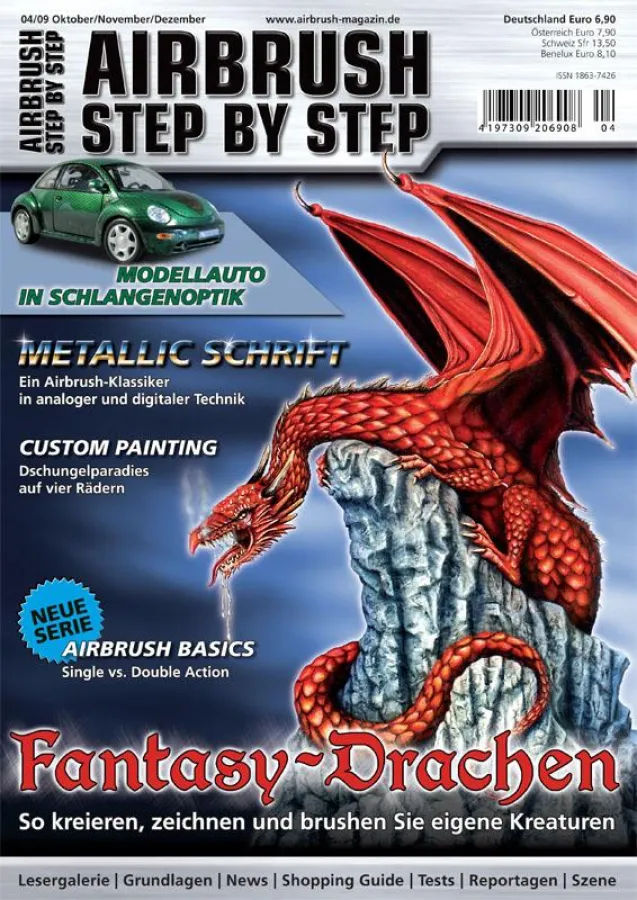 Airbrush Step by Step 04/09 - ab 24.09.09 im Handel!