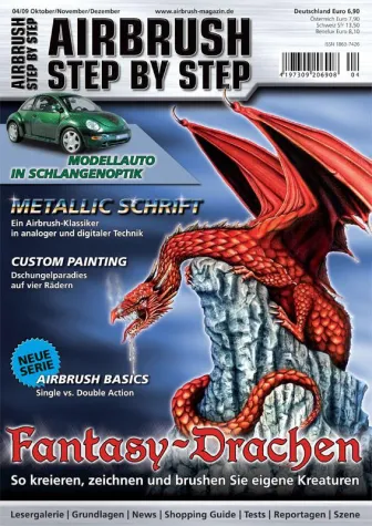 Bild: Bissiges Airbrush-Design: So wird ein Modellauto zur Schlange