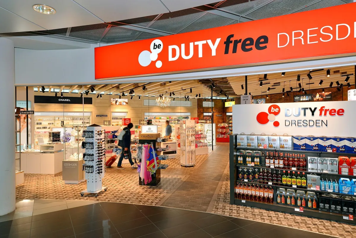 beDUTYfree am Dresdner Flughafen