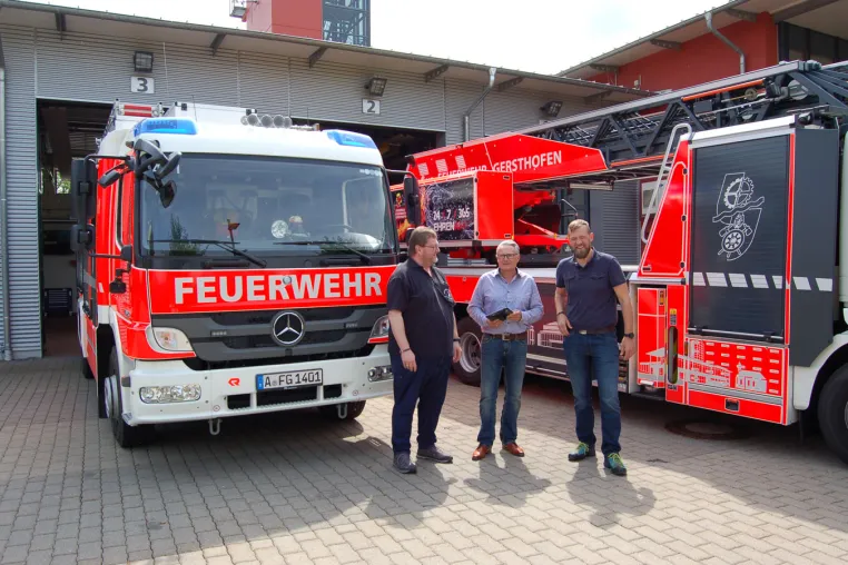 Bild: Freiwillige Feuerwehr Gersthofen setzt bei der Digitalisierung auf rugged Tablets von Acturion