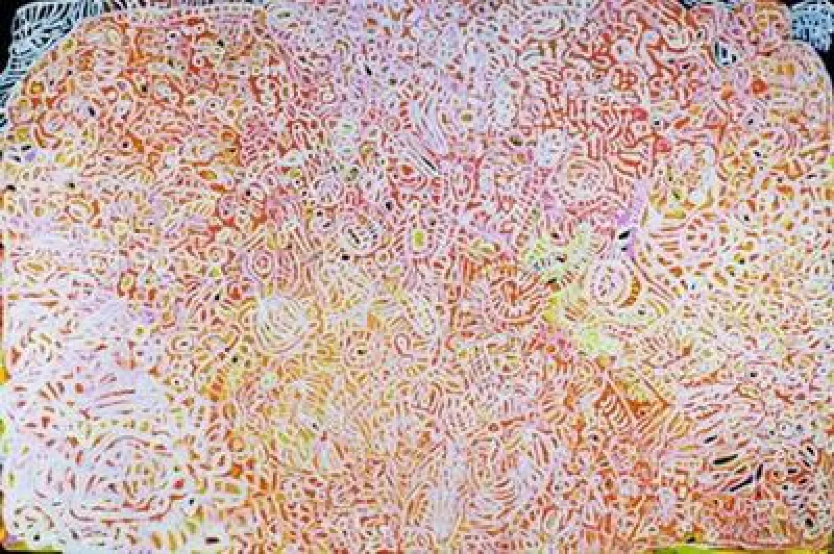 © Dickie Minyitiri, Watiku Inma Tjikurpa, 2013