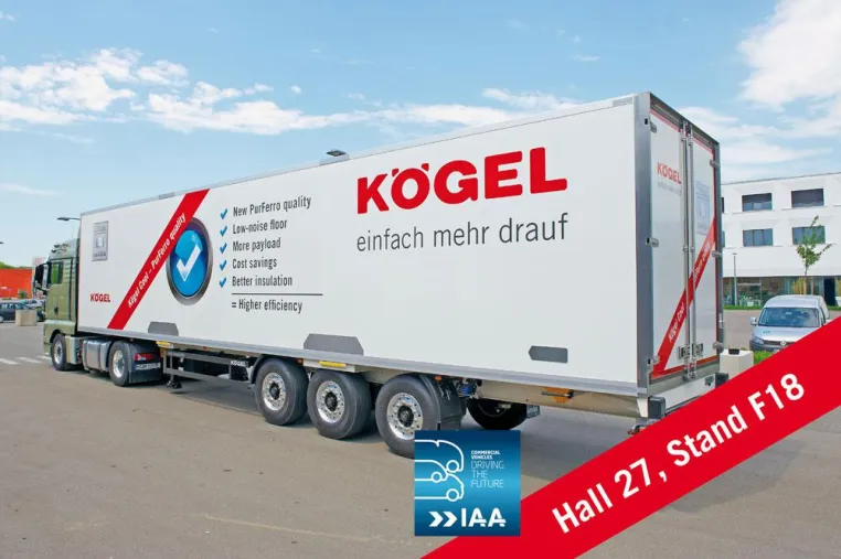 Kögel mit Produktoffensive auf der IAA Nutzfahrzeuge Bild: Kögel mit Produktoffensive auf der IAA Nutzfahrzeuge