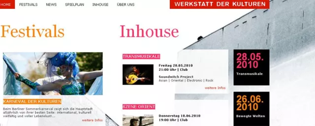 Bild: Werkstatt macht Karneval, 3pc macht Website