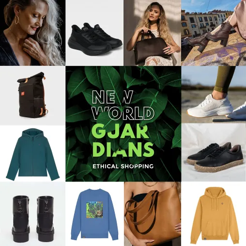 NEW WORLD GUARDIANS: Veganer Marktplatz startet mit Mission für nachhaltige Mode & globale Hilfsprojekte Bild: NEW WORLD GUARDIANS: Veganer Marktplatz startet mit Mission für nachhaltige Mode & globale Hilfsprojekte