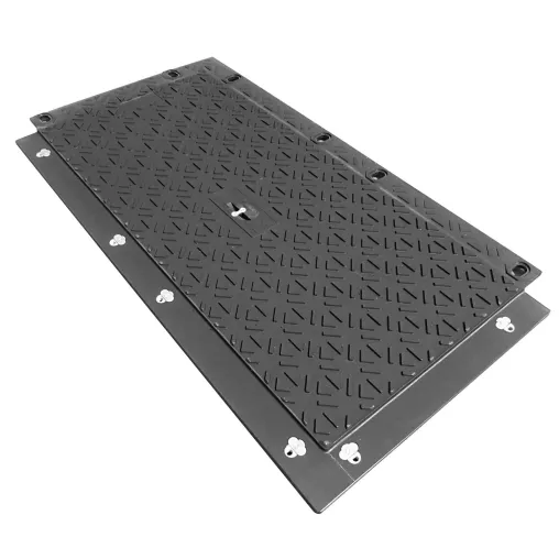 Bild: Aus dem Stand sicher! – Die Maxitrack als Arbeitsplattform bei horizontalen Bortechnikarbeiten