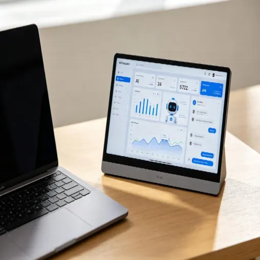 Bild: Wie tragbare Monitore KI-Workflows und Multitasking unterstützen