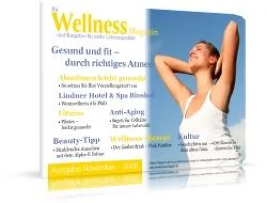 Ihr-Wellness-Magazin - Ausgabe November mit aktuellen Wohlfühl-Themen Bild: Ihr-Wellness-Magazin - Ausgabe November mit aktuellen Wohlfühl-Themen