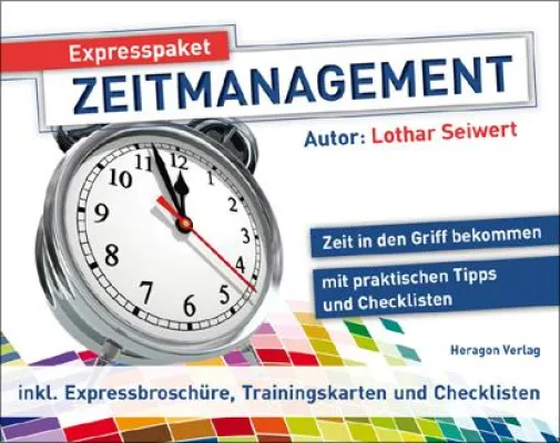 Bild: Bestseller-Autor Lothar Seiwert lehrt Zeitmanagement mit Lernkarten: Frei werden von Druck und Dauerstress