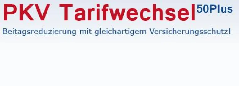 Bild: PKV Tarifwechsel 50Plus hilft beim Sparen