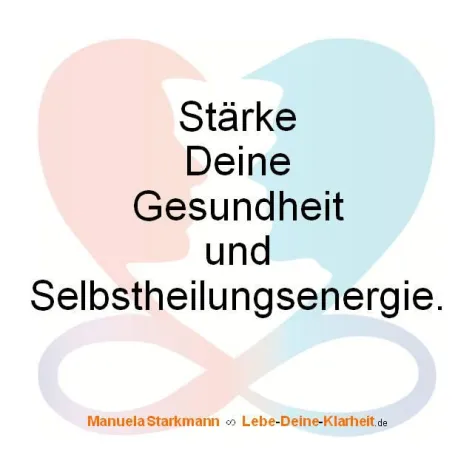 Bild: Für die Gesundheit die Selbstheilungsenergie aktivieren