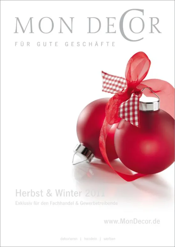 Mon Decor Herbst-Winter Katalog 2011