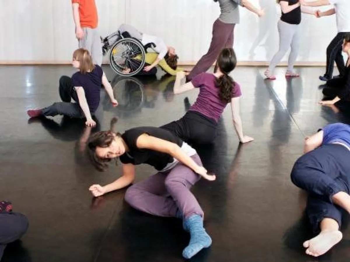 Probe des aktuellen Tanzstücks 