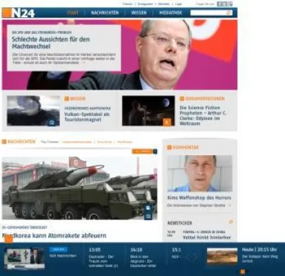 Interone launcht neues N24 Portal Bild: Interone launcht neues N24 Portal