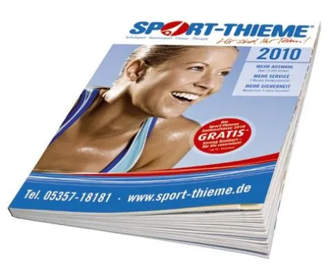 Bild: Sport-Thieme Katalog 2010 erscheint in neuem Design
