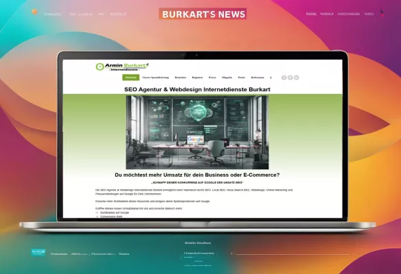 Bild: Internetdienste Burkart startet mit neu relaunchter Webseite in eine neue Ära der SEO-Dienstleistungen