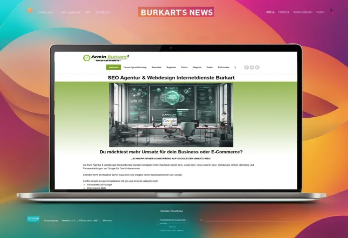 Bild: Internetdienste Burkart startet mit neu relaunchter Webseite in eine neue Ära der SEO-Dienstleistungen