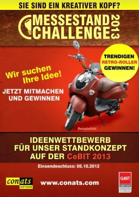 conats ruft Ideen-Wettbewerb für Standkonzept aus Bild: conats ruft Ideen-Wettbewerb für Standkonzept aus