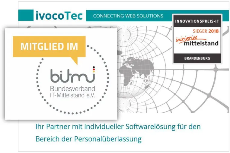 Bild: ivocoTec GmbH ist Mitglied im größten Fachverband IT-Mittelstand in Deutschland (BITMi)