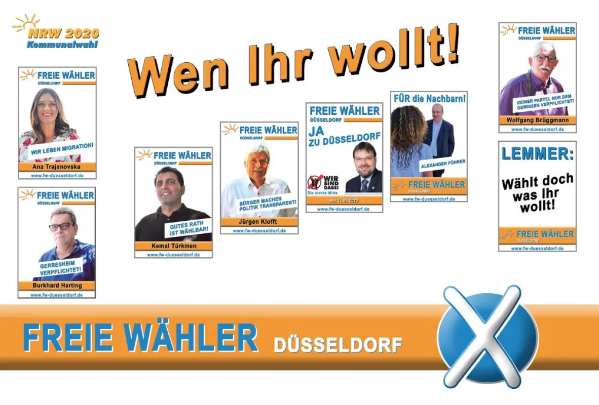 Freie Wahl für Düsseldorf