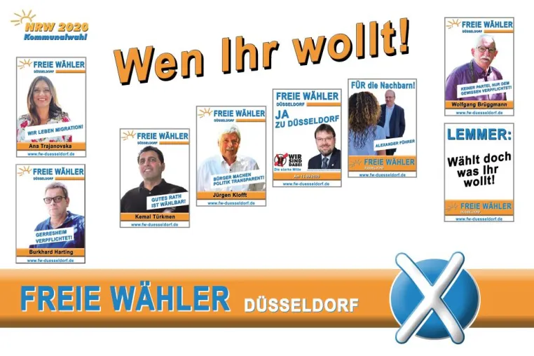 Die Gesichter der FREIEN WAHL Bild: Die Gesichter der FREIEN WAHL