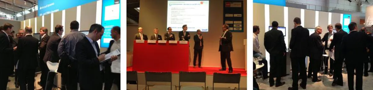 Impressionen COSMO CONSULT auf der CeBIT