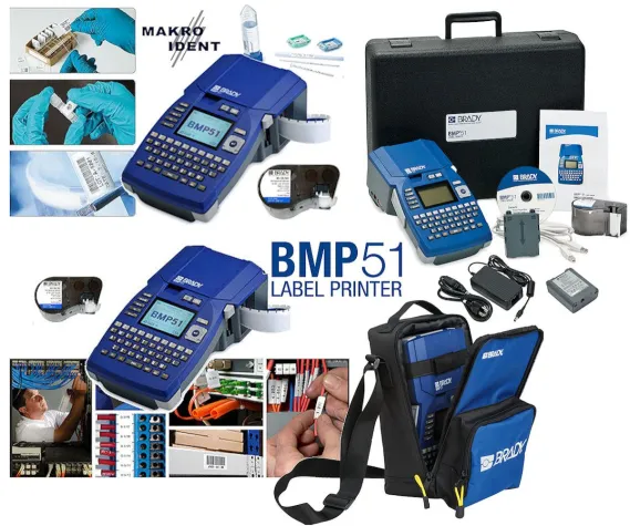 Bild: Etikettendrucker BMP51 für Industrie- und Labor-Kennzeichnungen