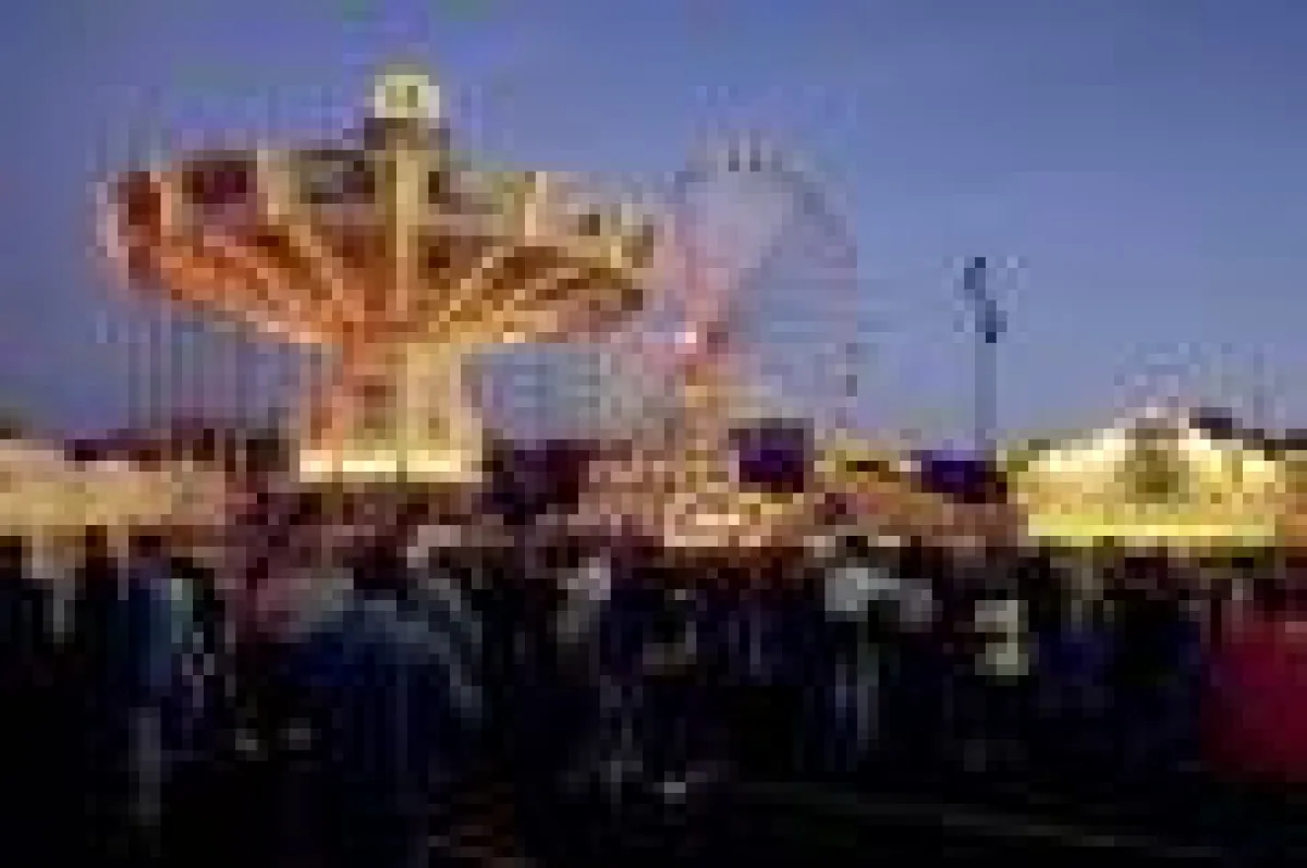 Kiliani Volksfest in Würzburg-das größte Volksfest Unterfrankens