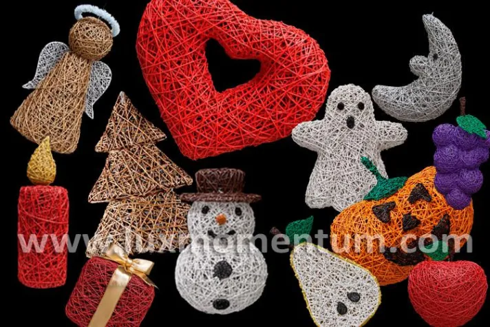 Bild: Öko- Dekorationen mit Organic Motiven